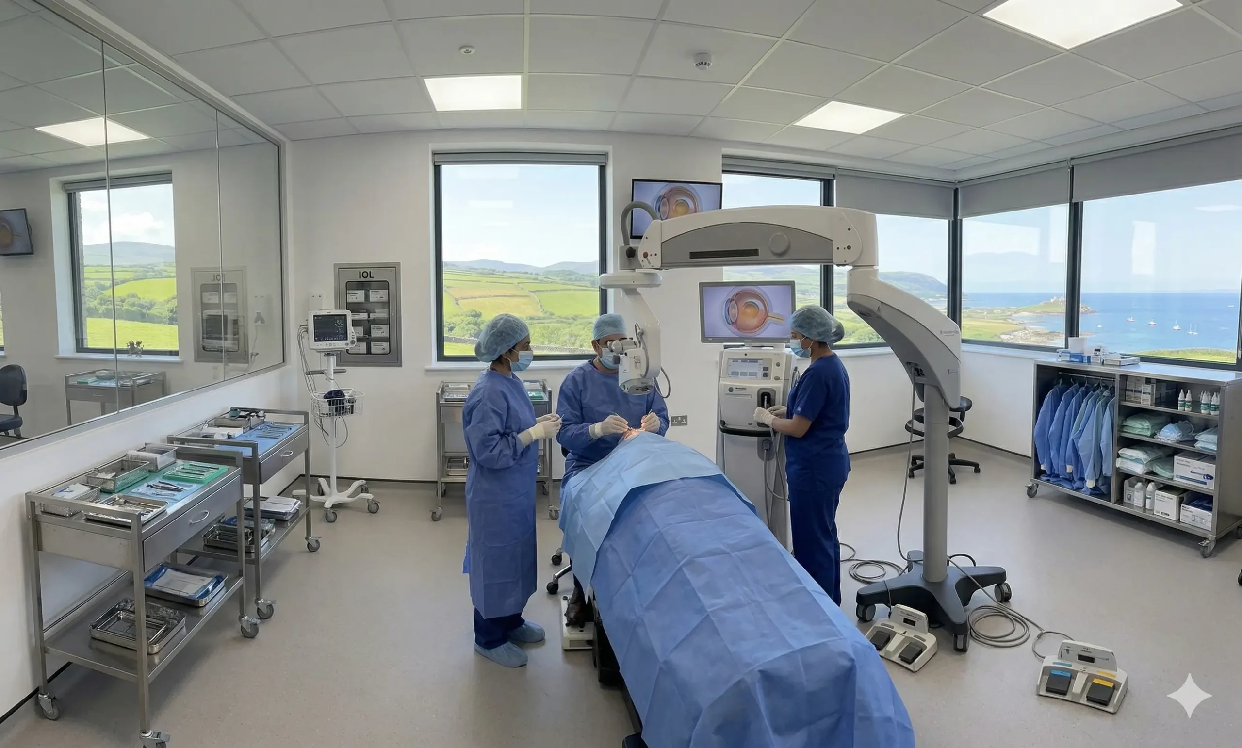 eye consultants North Wales