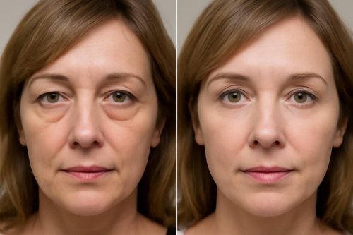 Before And After Photos Lower Eyelid Blepharoplasty