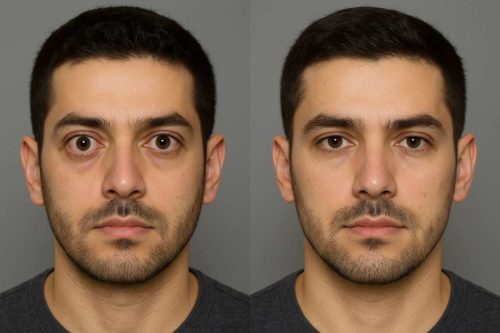 thyroid eye disease before and after Images